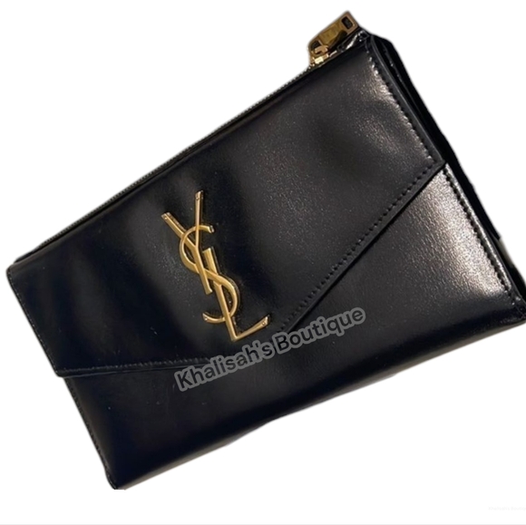 Rare & Nappa YSL Saint Laurent Uptown Large Shiny Smooth Leather - Picture 7 of 12